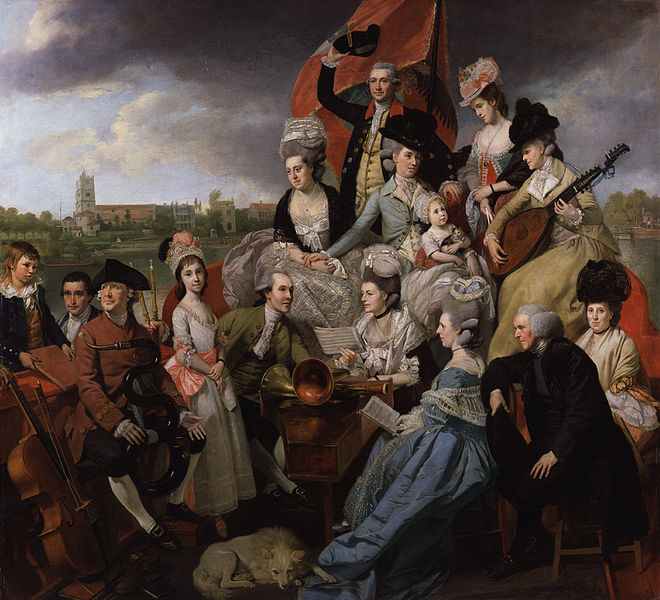 Johann Zoffany The Sharp Family